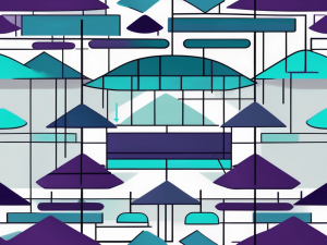 A balanced scale with different sized data blocks on each side