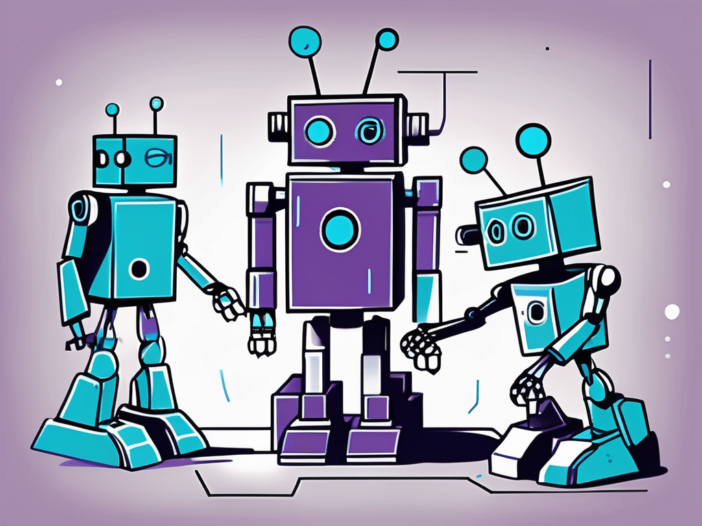 Two robots