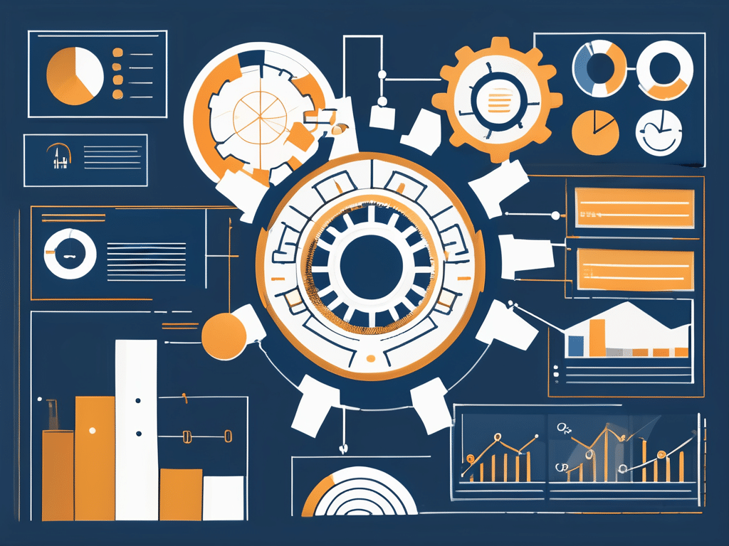 An abstract representation of a data-driven decision-making process